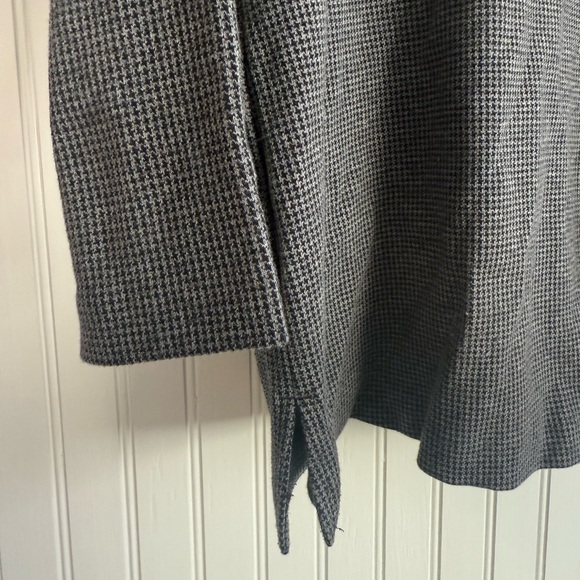 J. Jill Long Sleeve Cotton Shirt Size XS. Black and White Checkered - Picture 3 of 5